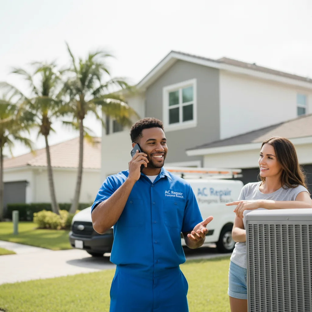 AC Repair Pompano Beach customer support in Arkansaw